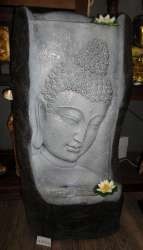 Suuri Buddha-koristepatsas Vesiputouksella (1 kpl)