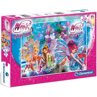 Clementoni Winx Club My Fairy Friend Palapeli 100 Palaa (6 kpl)