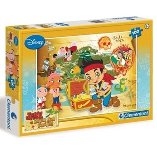 Clementoni Palapeli Disney Jake 100 Palaa (6 kpl)