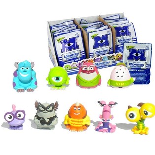 DISNEY PIXAR MONSTERS UNIVERSITY MINIFIGUURIT DISPLAY-LAATIKOSSA (24 kpl)