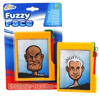 FUZZY FACE / MAGNEETTINEN PIIRUSTUSLAUTA KORTISSA (24 kpl)