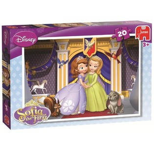 JUMBO DISNEY SOFIA ENSIMM&Auml;INEN LINNASSA -PALAPELI 20 PALAA (4 kpl)
