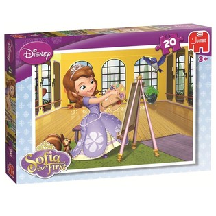 Jumbo Disney Sofia Ensimm&auml;inen Maalaa -palapeli 20 palaa (6 kpl)