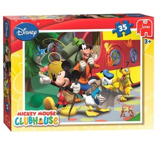 Jumbo Disney Mikki Hiiren kerhotalo matkalla -palapeli 35 palaa (3 kpl)