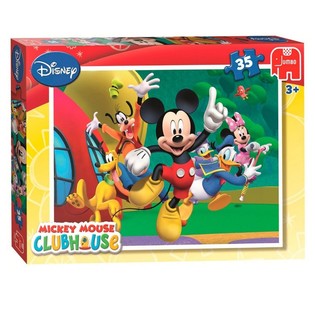 Jumbo Disney Mikki Hiiren Kerhotalo Hyppy Palapeli 35 Palaa (3 kpl)