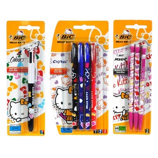 HELLO KITTY BIC-KYN&Auml;T LAJITELMA KORTILLA (12 kpl)