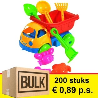 ***TUKKUTARJOUS*** LELUKIPPAAUTO JA RANTALELUSETTI 17 CM (200 kpl)