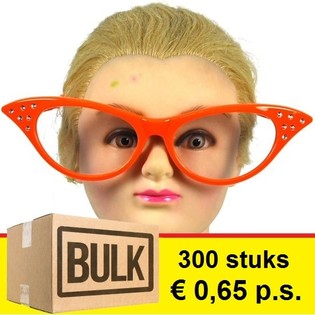 ***TUKKUER&Auml;-TARJOUS*** SUURET ORANSSIT JUHLALASIT (300 kpl)