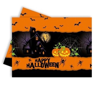 Happy Halloween -p&ouml;yt&auml;liina 120 x 180 cm (6 kpl)