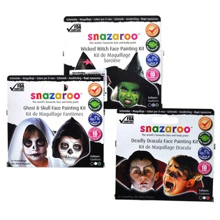 SNAZAROO - Lajitelma Kasvomaalaussettej&auml; (2 kpl)