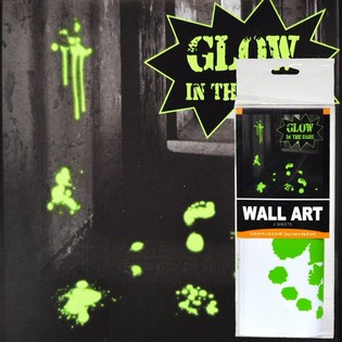 GLOW IN THE DARK SEIN&Auml;TARRAT - KAUHUSISETUS (6 kpl)