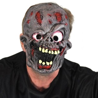 Joustava zombi-maski (3 kpl)