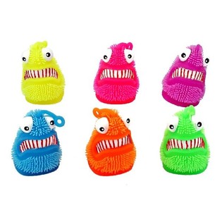 SUURET VALAISEVAT PUFFER-HIRVI&Ouml;T VALOLLA &Oslash;9,5CM (12 kpl)