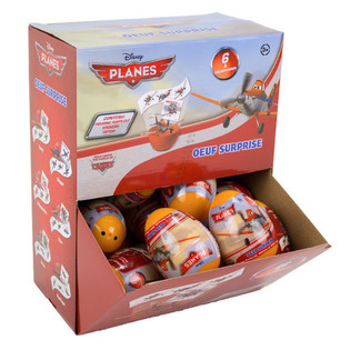 Suuret Disney Planes -yll&auml;tysmunat Display-laatikossa (18 kpl)