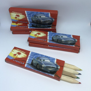 Disney Cars V&auml;rikyn&auml;t - 4 kpl rasiassa (48 kpl)