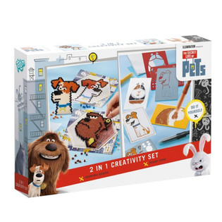 THE SECRET LIFE OF PETS - 2-in-1 Luova Askartelusetti (2 kpl)