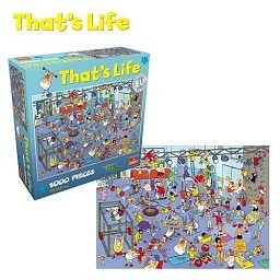 That&rsquo;s Life Palapeli - Kuntosali, 1000 palaa (1 kpl)