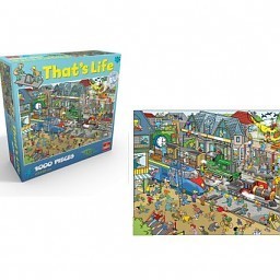 That&rsquo;s Life Palapeli - Rautatieasema, 1000 palaa (1 kpl)