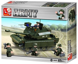 Sluban Tankki M38-B6500 Army Rakennuspalikat (1 kpl)