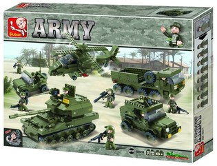 Sluban Army Rakennussarja M38-B0311 (1001 osaa)