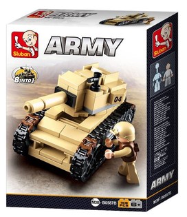 Sluban Army 8-in-1-tankki M38-B0587B (1 kpl)