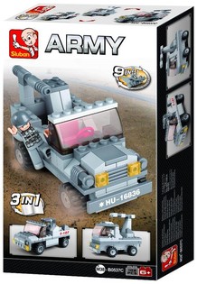 Sluban Army Raketinheitin 3-in-1 M38-B0537C (1 kpl)