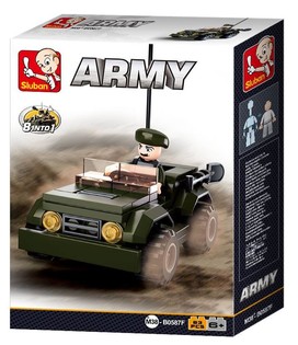Sluban 8-in-1 Jeep M38-B0587F (1 kpl)
