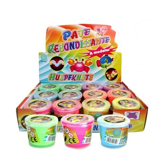 Pomppiva massa Bouncing Putty display-laatikossa (12 kpl)