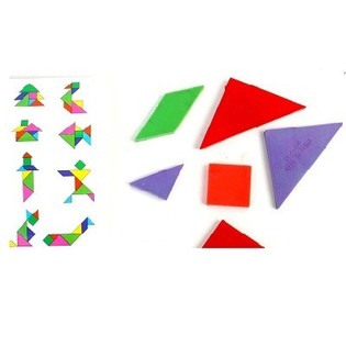 TANGRAM-PALAPELI (48 kpl)