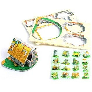PIENI 3D-PALAPELI - TALO (48 kpl)