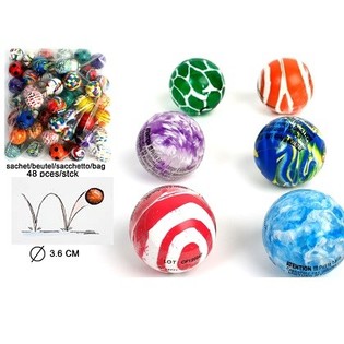 MIX POMPPUPALLOT - &Oslash; 3.6 CM (48 kpl)