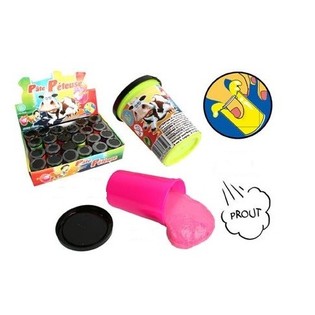PUTTY HAISULIMA NEONVÄRIT DISPLAY-PAKKAUKSESSA, 70g (24 kpl)