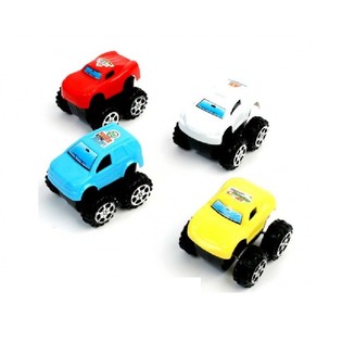4x4 MONSTER TRUCK Pull Back -autot (24 kpl)