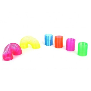 MINI NEONV&Auml;RISET KIERREJOUSET &Oslash;3.5 CM (48 kpl)