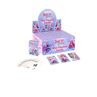 MINI-PELIKORTIT &ndash; MALLI: SUPER GIRLS DISPLAY-PAKKAUKSESSA (24 kpl)