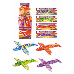 FIGHTER GLIDERS &ndash; MALLI: DINOSAURUS DISPLAY-PAKKAUS (48 kpl)