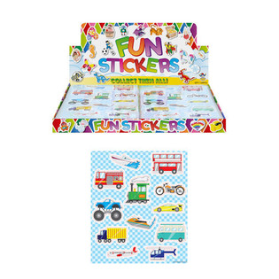 FUN STICKERS &ndash; MALLI: AJONEUVOT (120 kpl)