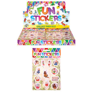 FUN STICKERS -TARRAT &ndash; MALLI: KEIJUT (120 kpl)