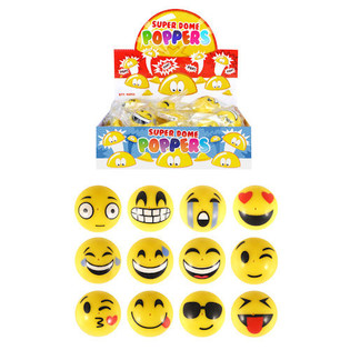 SMILEY PLOPPERS -HYPPYLELUT TELINEESS&Auml; (48 kpl)