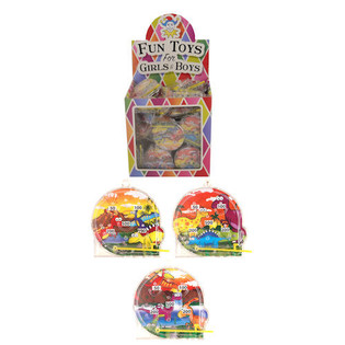 Dinosaurus Mini-Flipperi Onnenpy&ouml;r&auml;&auml;n Display-laatikossa (108 kpl)