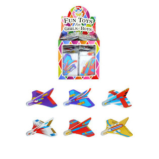 Mini Star Glider Styrox-lentokoneet Display (72 kpl)