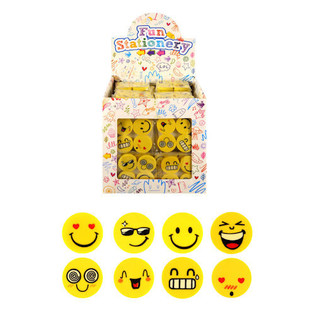 PYIHEKUMIMALLI: 4-OSAINEN SMILEY-PYYHEKUMISETTI DISPLAYSSA (120 kpl)
