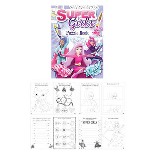 SUPER GIRLS PALAPELIKIRJA (48 kpl)