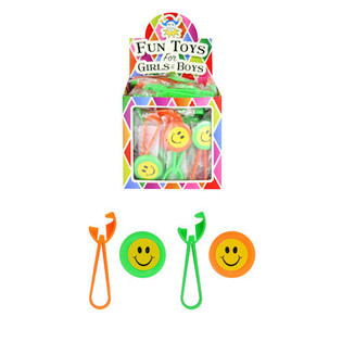 ILOISET SMILEY-KIEKONAMPUMALELUT DISPLAYSS&Auml; (48 kpl)