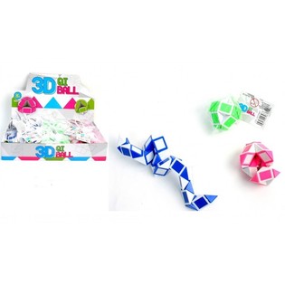 3D-pallo Palapeli 'Tee oma k&auml;&auml;rme' Display-pakkauksessa (24 kpl)