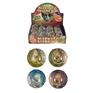 Alienlima UFO-astiassa Display-laatikossa (12 kpl)