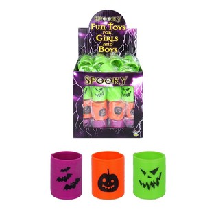 MINI HALLOWEEN-KIERREJOUSET &Oslash;3 CM DISPLAY-PAKKAUKSELLA (72 kpl)