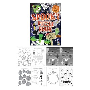 HALLOWEEN-PALAPELIKIRJA (48 kpl)