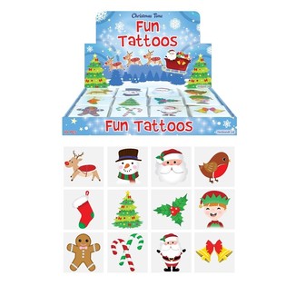 FUN-TATUOINNIT &ndash; JOULUMALLI (48 pakkausta x 12 kpl)