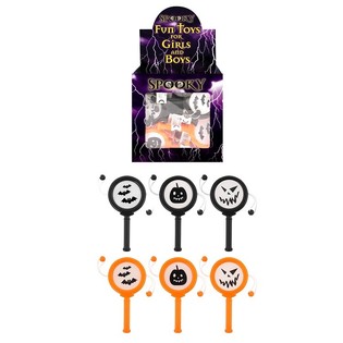 Halloween-p&auml;rin&auml;rumpu (Spin Drum) telineess&auml; (72 kpl)